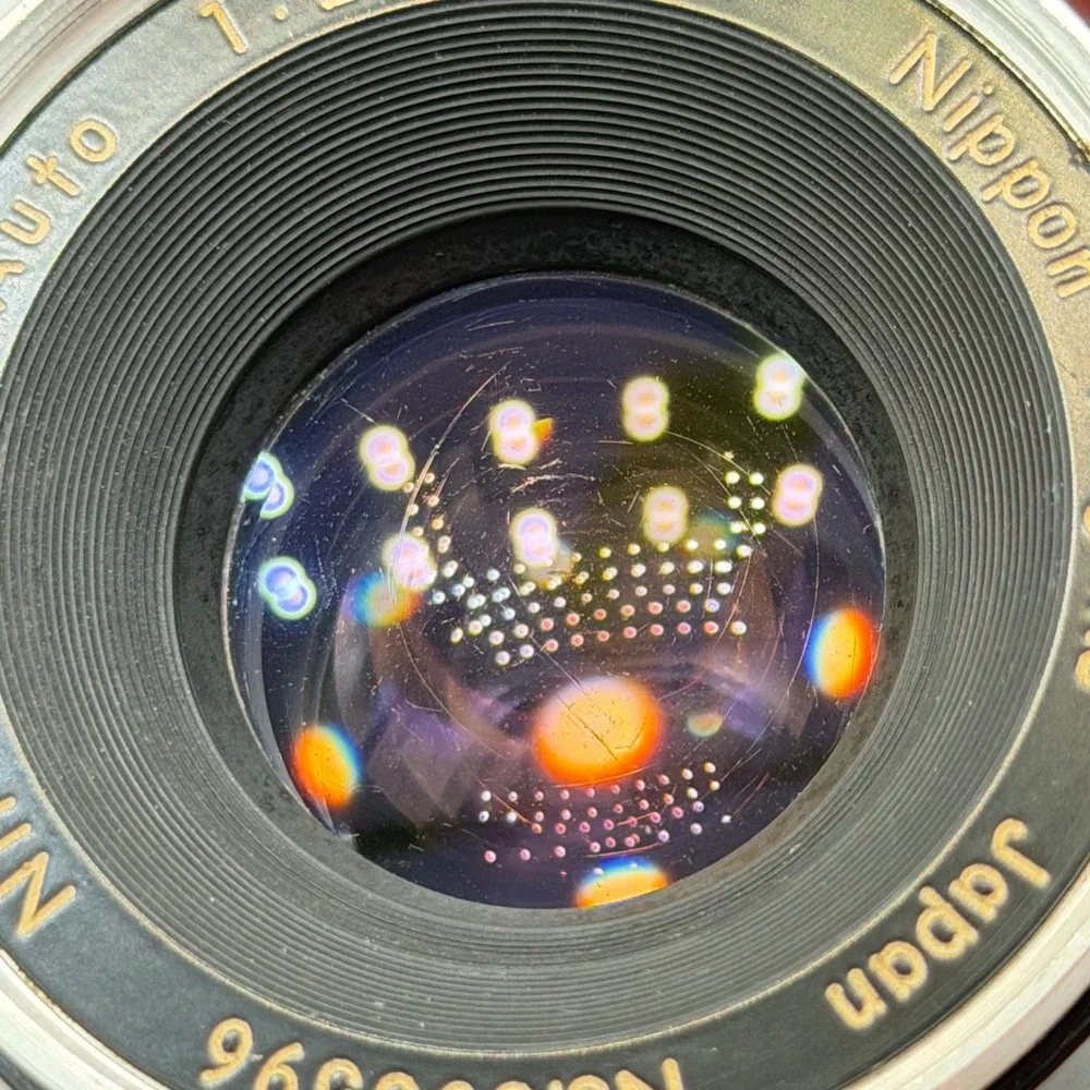Nikon Nikkor-S Auto 5cm 50mm f2 Non-AI Lens Nippon Kogaku Japan 565596